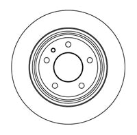 NF PARTS Тормозной диск 201520NF